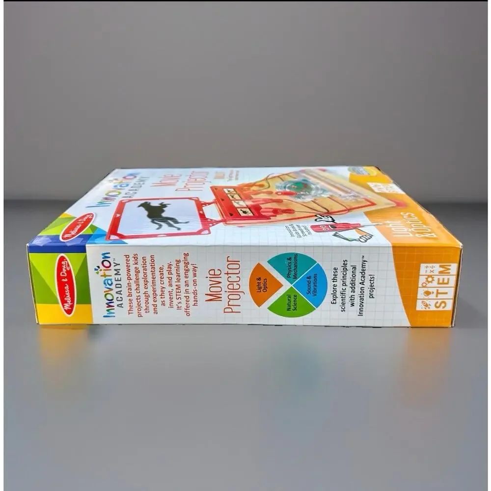 Melissa & Doug Innovation Academy Movie Projector STEM Kit NEW SEALED 30853